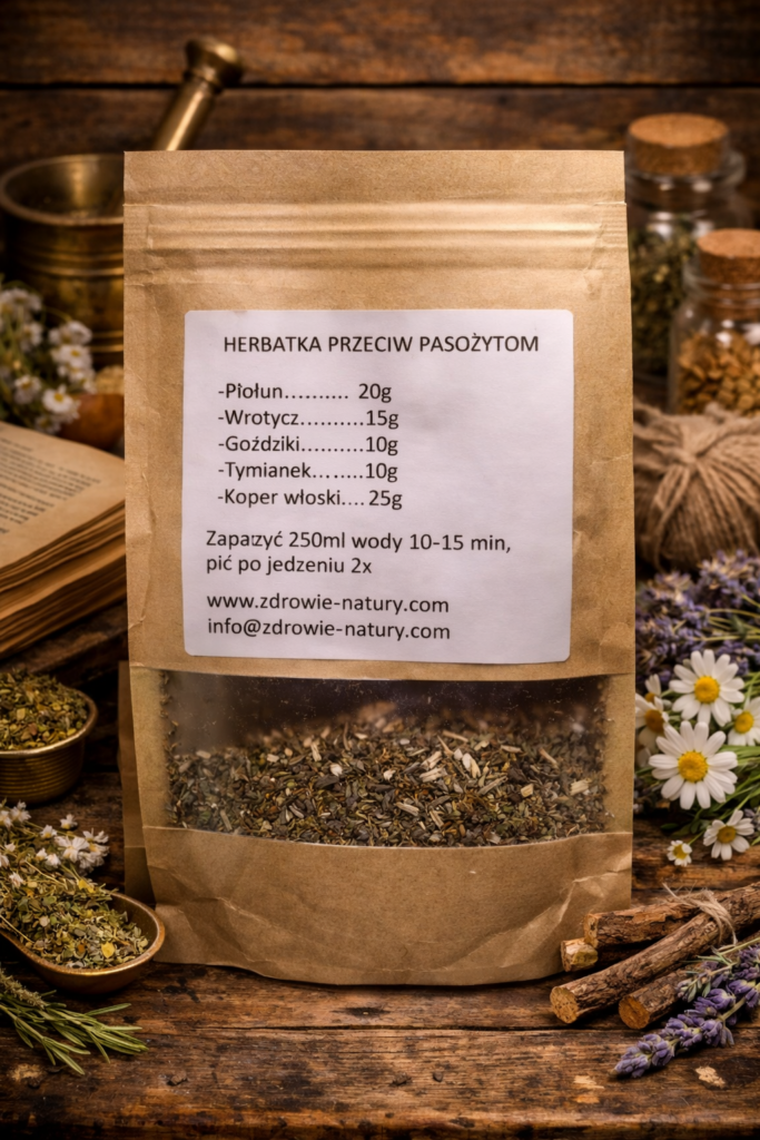 Herbatka przeciw pasożytom