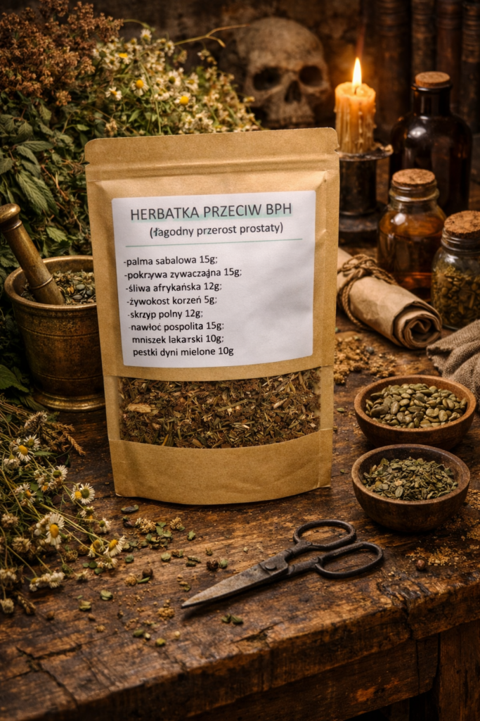 Mieszanka ziołowa na BPH